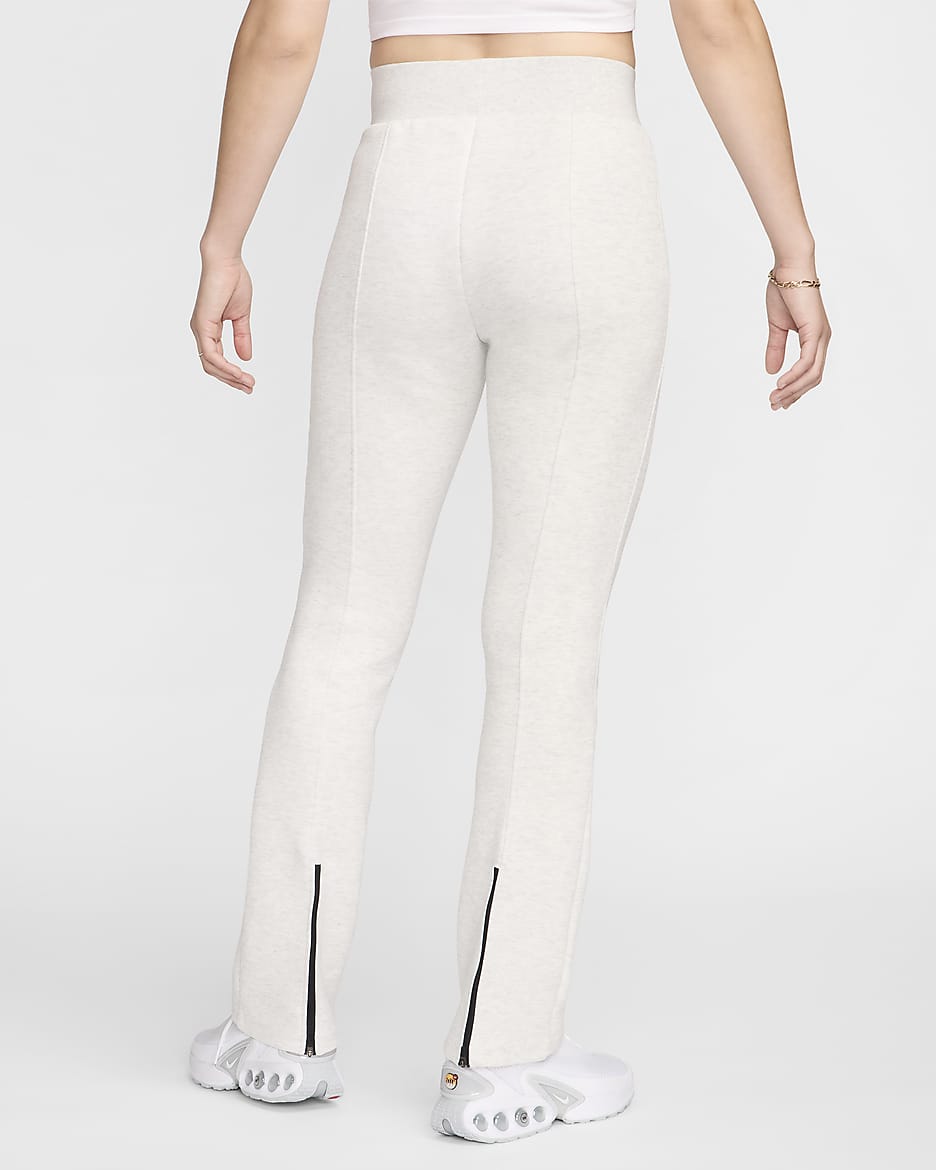 Nike womens sportswear fleece tight pants on sale